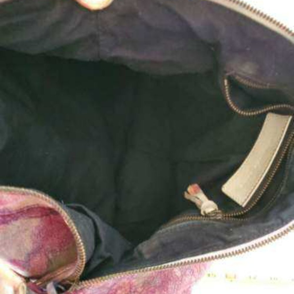 Balenciaga pink blue purple gray graffiti classic giant day city bag work agneau - Picture 10 of 14